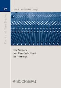 Der Schutz der Persönlichkeit im Internet -  - E-Book