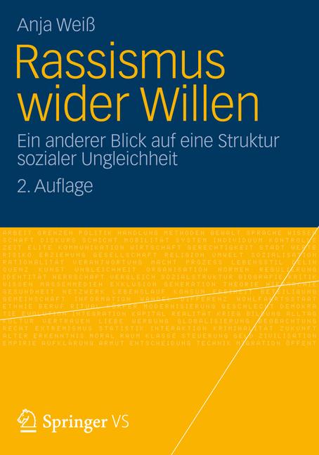 Rassismus wider Willen - Anja Weiss - E-Book