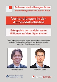 Verhandlungen in der Automobilindustrie - Hanno Goffin - E-Book