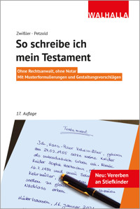 So schreibe ich mein Testament - Finn Zwißler - E-Book