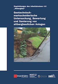Geotechnisch-markscheiderische Untersuchung, Bewertung und Sanierung von altbergbaulichen Anlagen - Empfehlungen des Arbeitskreises Altbergbau -  - E-Book