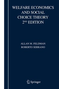 Welfare Economics and Social Choice Theory - Allan M. Feldman - E-Book