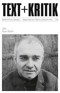 TEXT+KRITIK 209: Kuno Raeber -  - E-Book