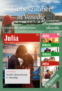 Liebeszauber in Venedig - 5 traumhafte Liebesromane - Joanna Mansell - E-Book
