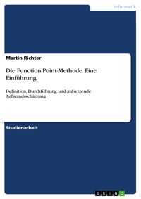 Die Function-Point-Methode. Eine Einführung - Martin Richter - E-Book