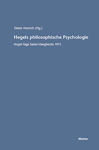 Hegels philosophische Psychologie -  - E-Book