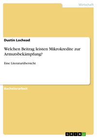 Welchen Beitrag leisten Mikrokredite zur Armutsbekämpfung? - Dustin Lochead - E-Book