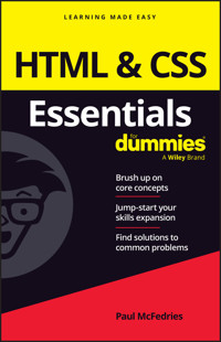 HTML & CSS Essentials For Dummies - Paul McFedries - E-Book