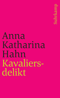 Kavaliersdelikt - Anna Katharina Hahn - E-Book