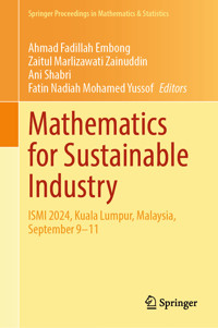 Mathematics for Sustainable Industry - - E-Book
