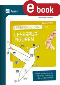 Leseförderung mit Lesespurfiguren Deutsch 5-6 - Christine von Pufendorf - E-Book