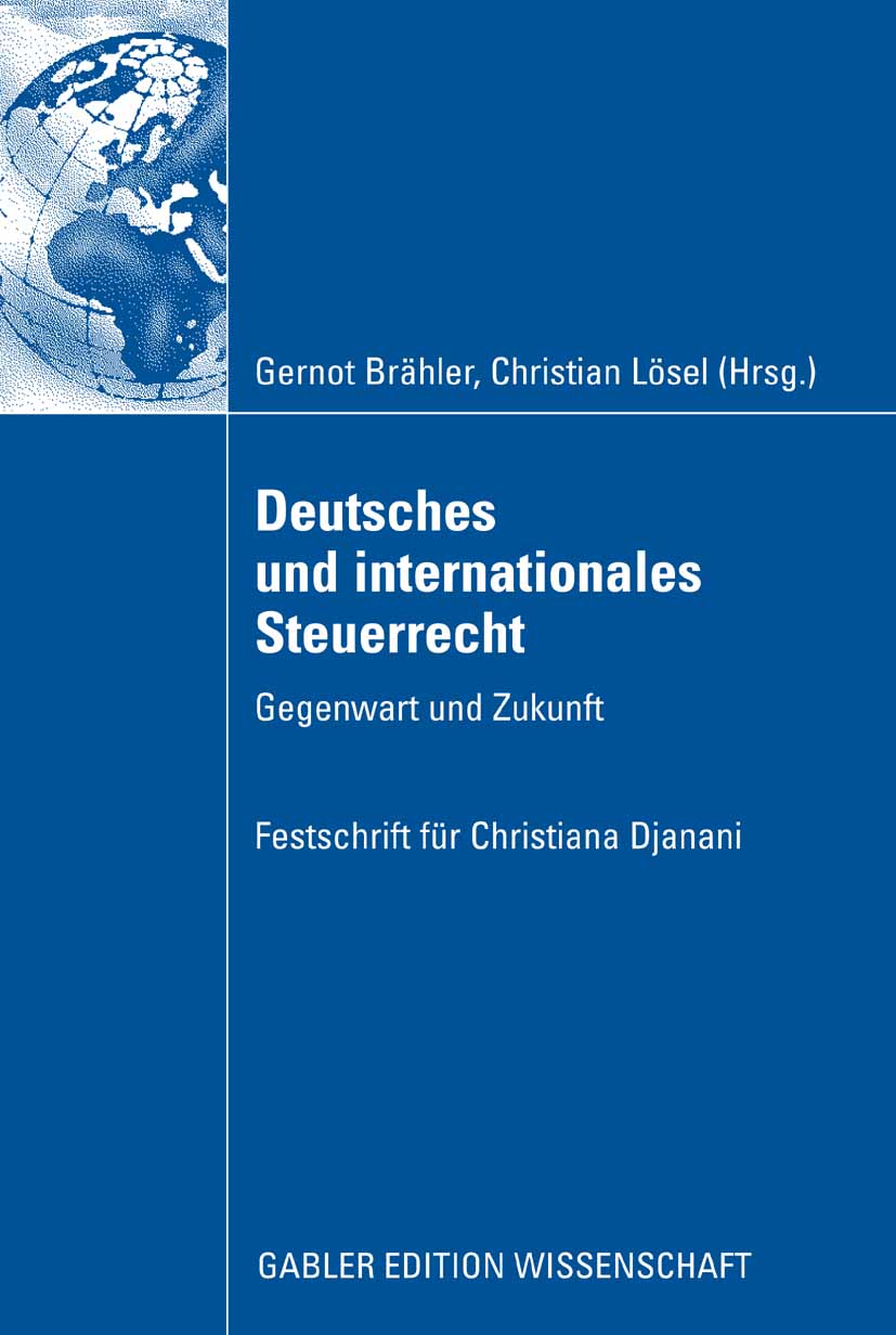 Deutsches und internationales Steuerrecht -  - E-Book