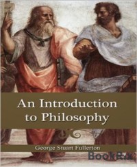 An Introduction to Philosophy - George Stuart Fullerton - E-Book