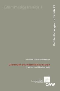 Grammatik des Westmitteliranischen - Desmond Durkin-Meisterernst - E-Book