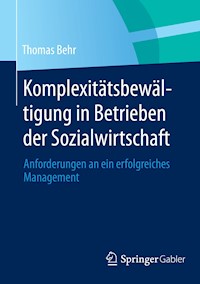 Komplexitätsbewältigung in Betrieben der Sozialwirtschaft - Thomas Behr - E-Book