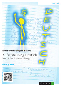 Aufsatztraining Deutsch - Band 1: Die Erlebniserzählung - Erich Bulitta - E-Book