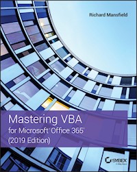 Mastering VBA for Microsoft Office 365, 2019 Edition - Richard Mansfield - E-Book