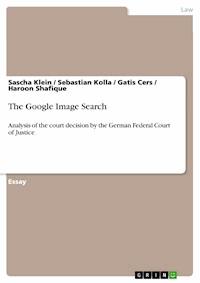 The Google Image Search - Sascha Klein - E-Book