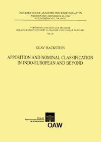 Apposition and Nominal Classification in Indo-European and Beyond - Olav Hackstein - E-Book