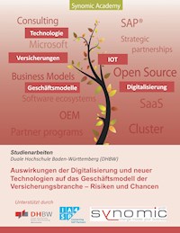 Auswirkungen der Digitalisierung und neuer Technologien auf das  Geschäftsmodell der Versicherungsbranche -  - E-Book