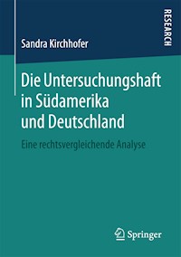 Die Untersuchungshaft in Südamerika und Deutschland - Sandra Kirchhofer - E-Book