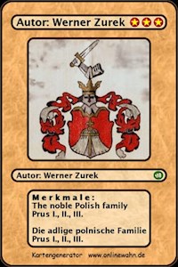 The noble Polish family Prus I., II., III. Die adlige polnische Familie Prus I., II., III. - Werner Zurek - E-Book