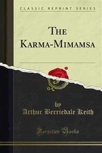 The Karma-Mimamsa - Arthur Berriedale Keith - E-Book