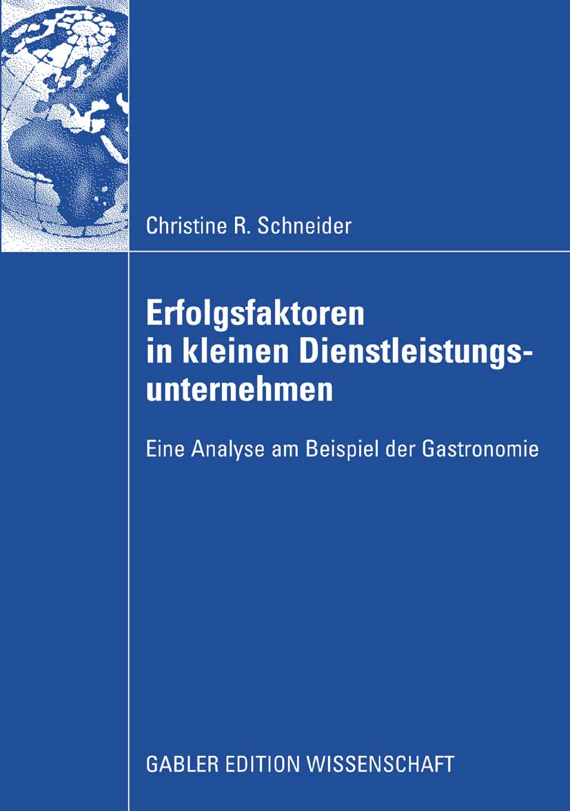 Erfolgsfaktoren in kleinen Dienstleistungsunternehmen - Christine Schneider - E-Book