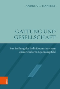 Gattung und Gesellschaft - Andrea C. Hansert - E-Book
