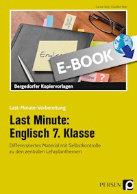 Last Minute: Englisch 7. Klasse - Carina Geck - E-Book