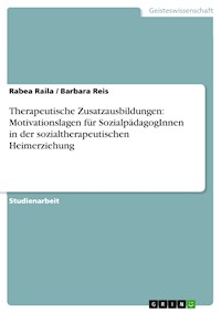 Therapeutische Zusatzausbildungen: Motivationslagen für SozialpädagogInnen in der sozialtherapeutischen Heimerziehung - Rabea Raila - E-Book