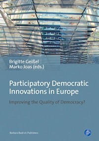 Participatory Democratic Innovations in Europe - Brigitte Geißel - E-Book