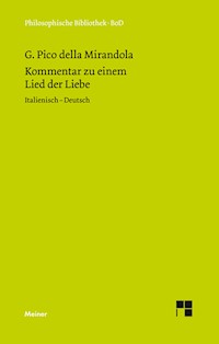 Kommentar zu einem Lied der Liebe - Giovanni Pico della Mirandola - E-Book