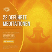 22 geführte Premium-Meditationen für tiefen Schlaf, Gelassenheit, Angst, Selbstheilung, Stressabbau, Chakra-Reinigung, Vergebung, Selbstliebe und mehr - Patrick Lynen - Hörbuch