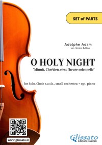 O Holy Night - Solo, Choir SATB, small Orchestra and Piano (Parts) - Adolphe Adam - E-Book