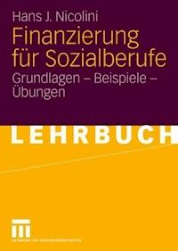 Finanzierung für Sozialberufe - Hans J. Nicolini - E-Book