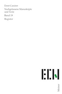 Register - Ernst Cassirer - E-Book
