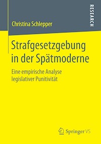 Strafgesetzgebung in der Spätmoderne - Christina Schlepper - E-Book