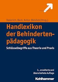 Handlexikon der Behindertenpädagogik -  - E-Book
