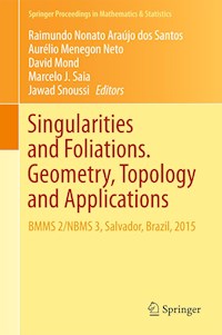 Singularities and Foliations. Geometry, Topology and Applications -  - E-Book