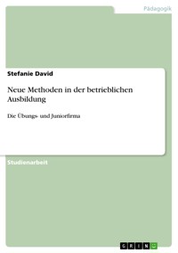 Neue Methoden in der betrieblichen Ausbildung - Stefanie David - E-Book