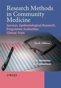 Research Methods in Community Medicine - Joseph Abramson - E-Book