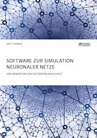 Software zur Simulation Neuronaler Netze. Eine Bewertung der Nutzerfreundlichkeit - Eric Thomas - E-Book