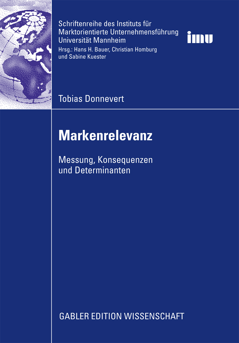 Markenrelevanz - Tobias Donnevert - E-Book