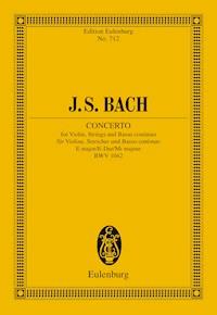Violin Concerto, E major - Johann Sebastian Bach - E-Book