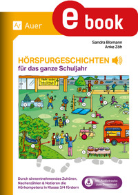 Hörspurgeschichten für das ganze Schuljahr - Sandra Blomann - E-Book