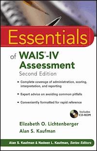 Essentials of WAIS-IV Assessment - Elizabeth O. Lichtenberger - E-Book
