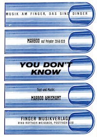 You don't know - Marboo Whisnant - E-Book
