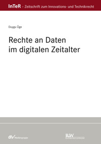 Rechte an Daten im digitalen Zeitalter - Duygu Üge - E-Book