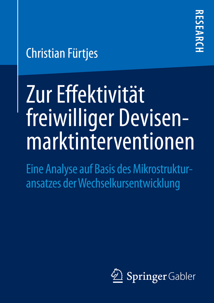 Zur Effektivität freiwilliger Devisenmarktinterventionen - Christian Fürtjes - E-Book